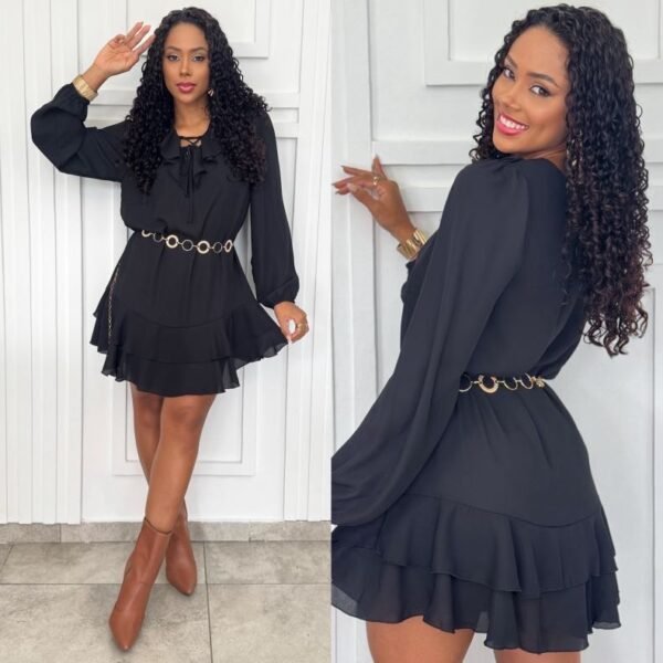 Vestido Chiffon Ref 259