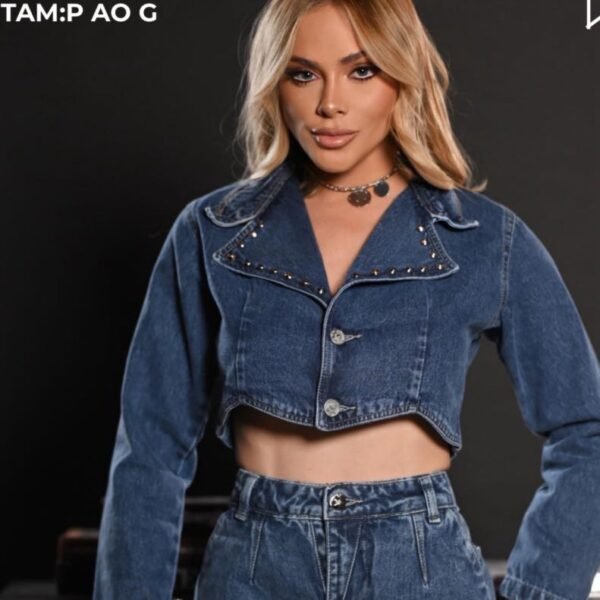Jaqueta Jeans Ref 345 - Imagem 2
